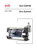 Preview for 1 page of OcÃ© CS9160 User Manual