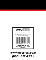 Preview for 9 page of OHIOSTEEL 3040P-SD Manual