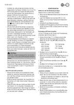 Preview for 21 page of ohmex ROB 4600 Instructions For Use And Maintenance Manual