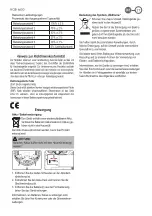 Preview for 27 page of ohmex ROB 4600 Instructions For Use And Maintenance Manual