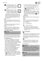 Preview for 51 page of ohmex ROB 4600 Instructions For Use And Maintenance Manual