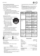 Preview for 53 page of ohmex ROB 4600 Instructions For Use And Maintenance Manual