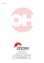 Preview for 60 page of ohmex ROB 4600 Instructions For Use And Maintenance Manual