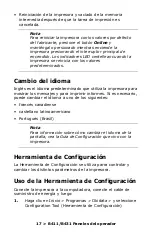 Preview for 17 page of Oki B411d Guía Del Usuario