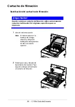 Preview for 90 page of Oki C130n Guías Del Usuario Manual