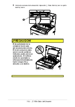 Preview for 114 page of Oki C130n Guías Del Usuario Manual