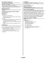 Preview for 12 page of Oki C3400n Safety Information Manual