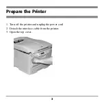 Preview for 4 page of Oki C5100n Installation Instructions Manual