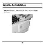 Preview for 10 page of Oki C5100n Installation Instructions Manual