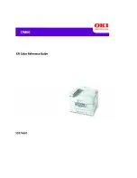 Oki C9800hdn Reference Manual preview