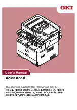 Oki MB441 User Manual preview