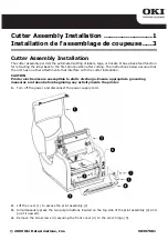 Oki OKIPOS X400 Assembly Instructions preview