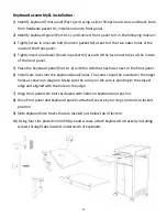 Preview for 10 page of Oklahoma Sound GSL Assembly Manual