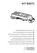 Olimpia splendid B0872 Instructions For Mounting And Use preview