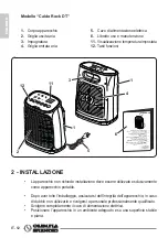 Preview for 14 page of Olimpia splendid Caldo Rock M Instructions For Installation, Use And Maintenance Manual