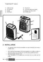 Preview for 34 page of Olimpia splendid Caldo Rock M Instructions For Installation, Use And Maintenance Manual