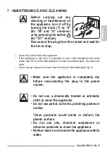 Preview for 39 page of Olimpia splendid Caldo Rock M Instructions For Installation, Use And Maintenance Manual