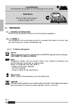 Preview for 8 page of Olimpia splendid SECCOPROF 30 P Instructions For Installation, Use And Maintenance Manual