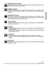 Preview for 9 page of Olimpia splendid SECCOPROF 30 P Instructions For Installation, Use And Maintenance Manual