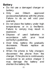 Preview for 53 page of Olitech EasyFlip OLT2908 User Manual