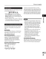 Preview for 25 page of Olympus DM-5 Detailed Instructions