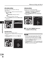 Preview for 86 page of Olympus DM-5 Detailed Instructions