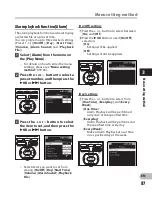 Preview for 87 page of Olympus DM-5 Detailed Instructions