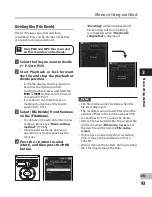 Preview for 93 page of Olympus DM-5 Detailed Instructions