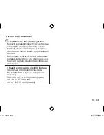 Preview for 61 page of Olympus ED 18-180mm f3.5-6.3 Instructions Manual