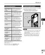 Preview for 37 page of Olympus WS-801 Detailed Instructions