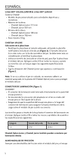 Preview for 13 page of Össur CHEETAH JUNIOR Instructions For Use Manual