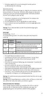 Preview for 42 page of Össur CHEETAH KNEE Instructions For Use Manual