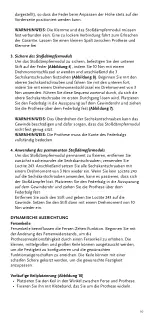 Preview for 10 page of Össur RE-FLEX SHOCK Instructions For Use Manual