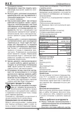 Preview for 11 page of P.I.T. Professional GSH65-C3 Operation Manual