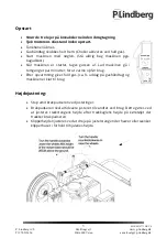 Preview for 5 page of P.Lindberg 9036773 Original Manual