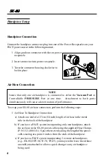 Preview for 4 page of Pace Sodr-X-Tractor SX-80 Operation & Maintenance Instructions Manual