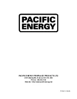 Preview for 20 page of Pacific energy SUPER 27 SPECTRUM Operating Instructions Manual