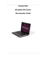 Packard Bell EasyNote BG Series Disassembly Manual preview