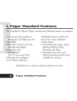 Preview for 4 page of PageMart Odyssey User Manual