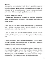 Preview for 3 page of Panamax M10-HT-PRO Owner'S Manual