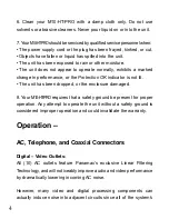 Preview for 4 page of Panamax M10-HT-PRO Owner'S Manual