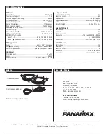 Preview for 3 page of Panamax M5100-EX Owner'S Manual