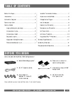 Preview for 3 page of Panamax M5500 Owner'S Manual