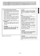 Preview for 3 page of Panasonic AG-7700E Operating Instructions Manual