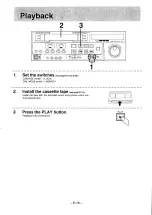 Preview for 16 page of Panasonic AG-7700E Operating Instructions Manual