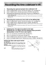 Preview for 44 page of Panasonic AG-7700E Operating Instructions Manual