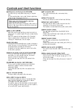 Preview for 13 page of Panasonic AK-HC3500AES Operating Instructions Manual