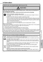 Preview for 35 page of Panasonic Aquarea WH-ADC0309J3E5B Operating Instructions Manual