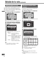 Preview for 54 page of Panasonic CN-NVD905U - Strada - Navigation System Instrucciones De Operación