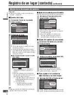 Preview for 62 page of Panasonic CN-NVD905U - Strada - Navigation System Instrucciones De Operación